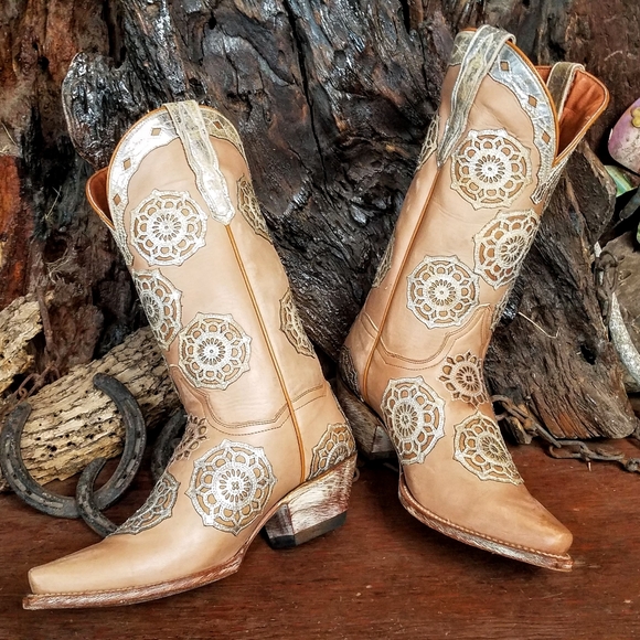 SOLD! Dan Post cowboy boots 7M - Picture 5 of 9